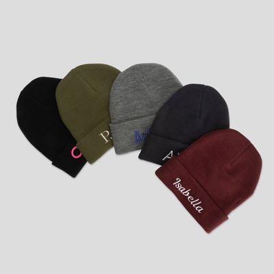 Embroidered Beanie