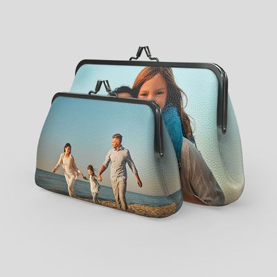 Personalized metal frame bag