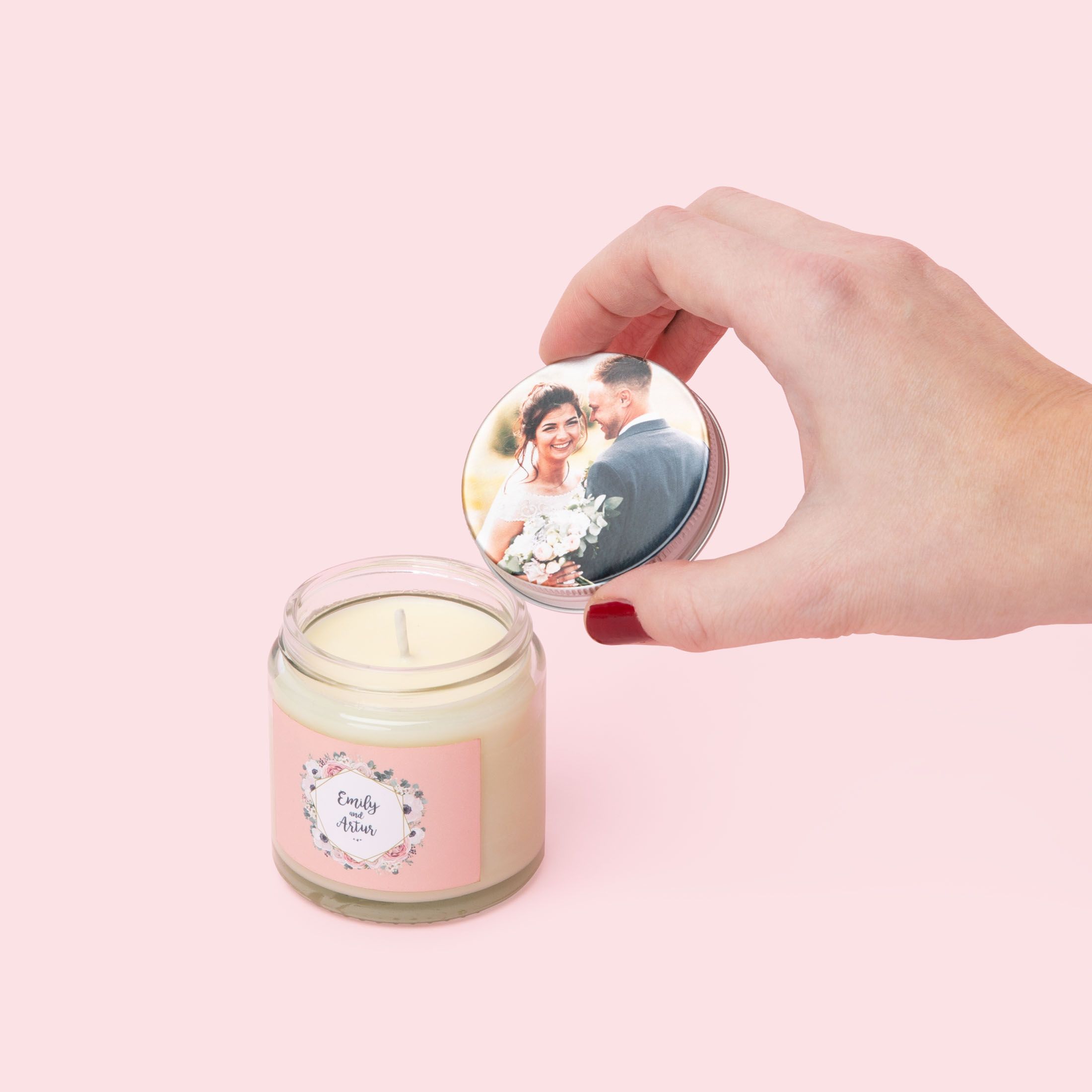 Personalized Photo Candles