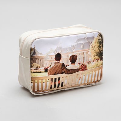 personalized photo washbag