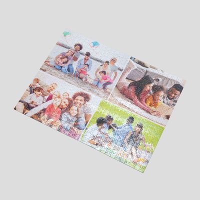 Photo collage jigsaw puzzle