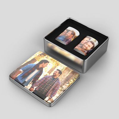 square photo shot glasses