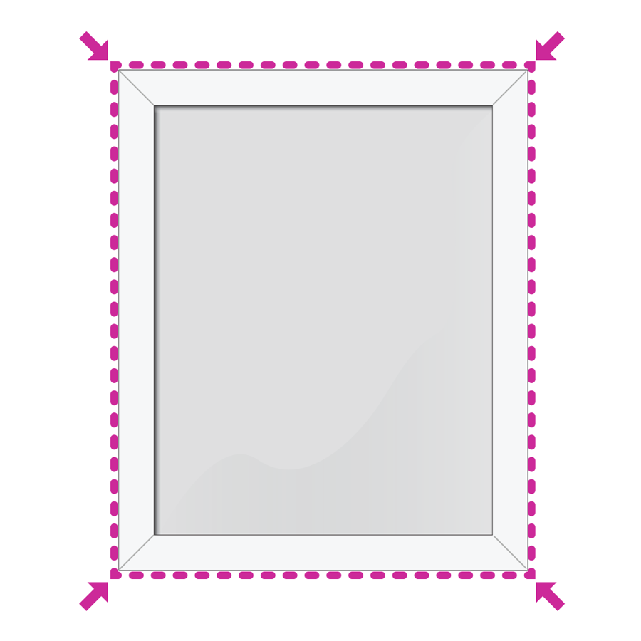 Frame size